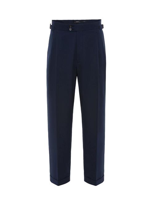 Antioch Bukser med lægfolder  marin