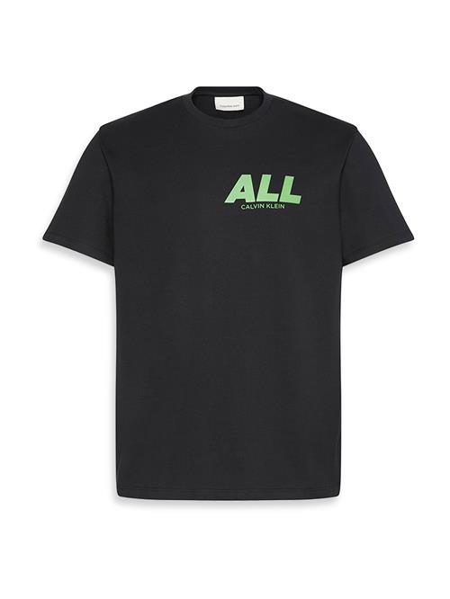 Calvin Klein Jeans Bluser & t-shirts '20S'  lime / sort