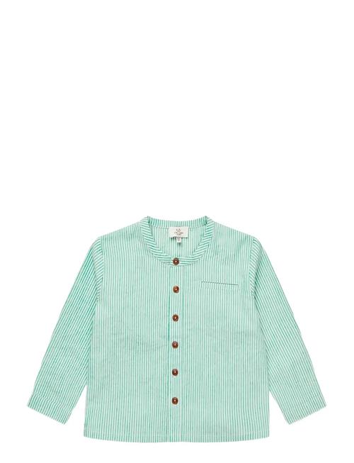 Copenhagen Colors | Seersucker Shirt W. Placket | 110