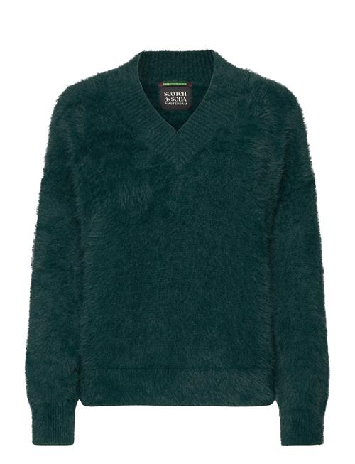 Scotch & Soda | Fluffy V-Neck Relaxed Pullover | XL