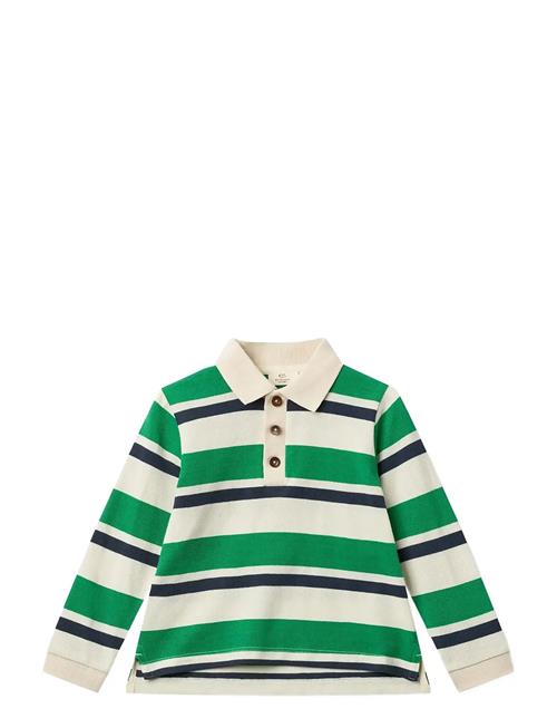 Copenhagen Colors | Striped Pique Polo W. Ls | 128