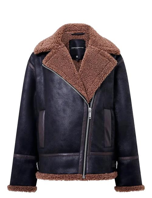 French Connection | Suedette Zip Up Jacket | XS