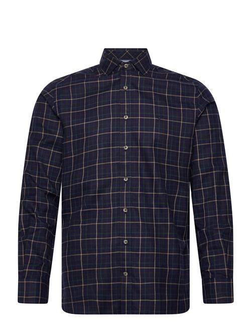 Hackett London | Navy Flan Tattersall | XL