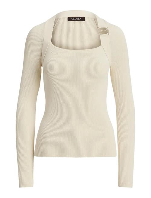 Lauren Ralph Lauren | Buckle-Trim Rib-Knit Sweater | XS