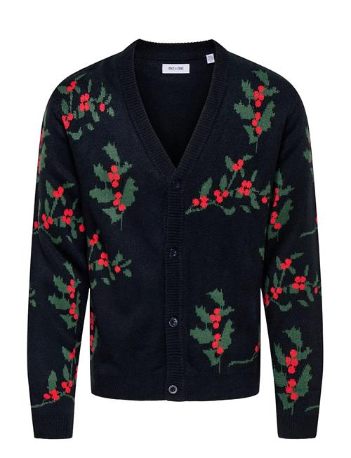 ONLY & SONS | Onsxmas Reg 5 Mist Card Knit Cs | XL