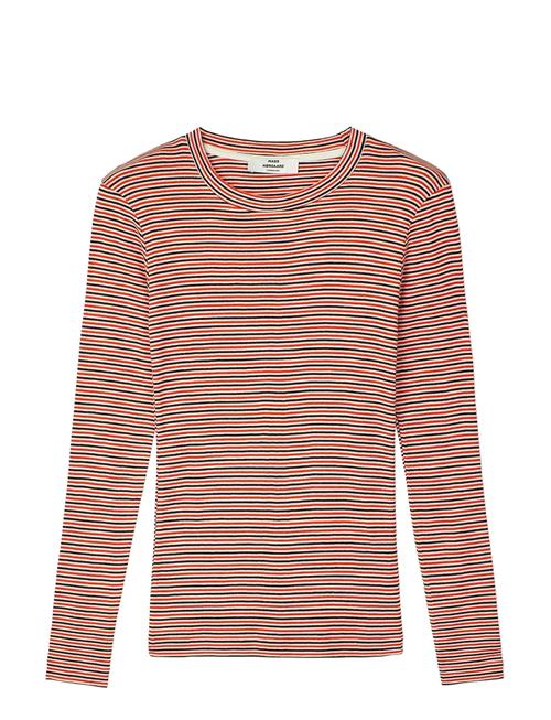 Mads Nørgaard | 2X2 Cotton Stripe Tuba Tee Ls | M