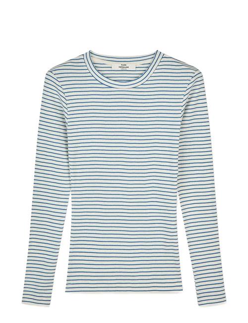 Mads Nørgaard | 2X2 Cotton Stripe Tuba Tee Ls | L