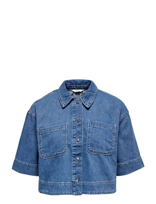 ONLY | Onlcleo Life Ss Crop Dnm Shirt Pim Noos | XS