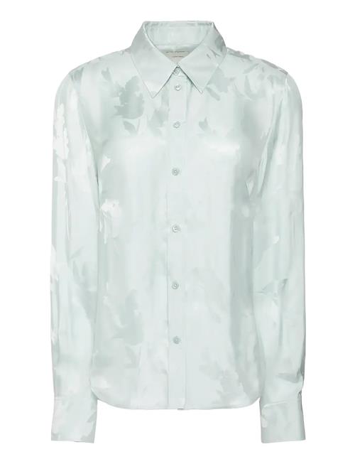 Calvin Klein | Viscose Jacquard Slim Shirt | M