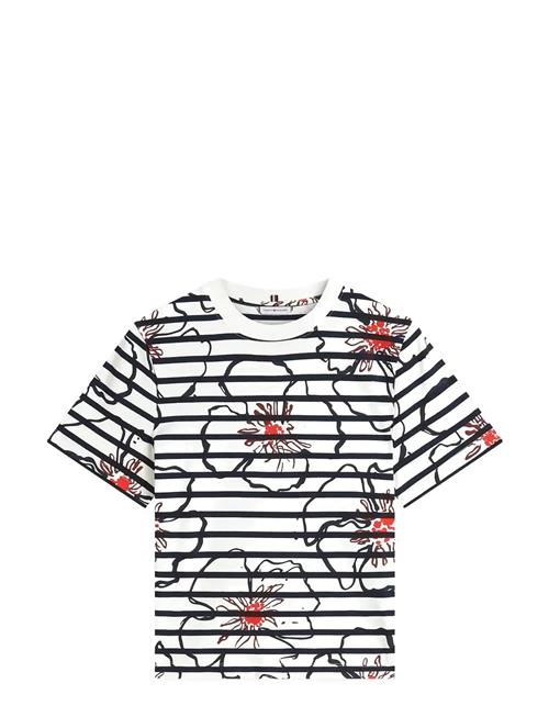 Tommy Hilfiger | Flower Graphic Reg C-Nk Ss Tee | XXS