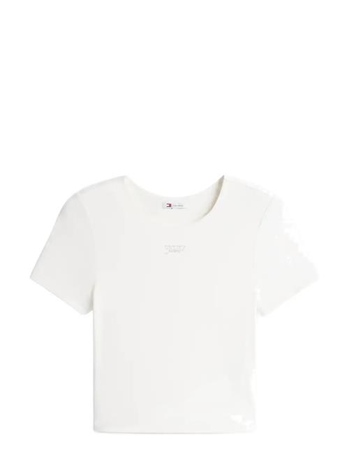 Tommy Jeans | Tjw Slim Sh Silver Script Tee | M