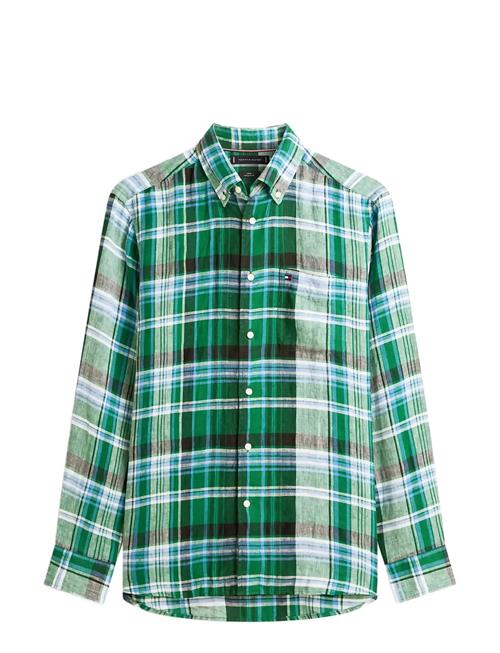 Tommy Hilfiger | Linen Summer Madras Rf Shirt | L