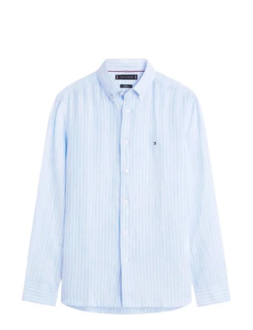 Tommy Hilfiger | Linen Bengal Stripe Rf Shirt | M