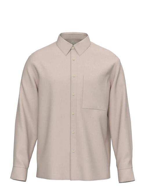 Calvin Klein | Ls Solid Linen Classic Shirt | L