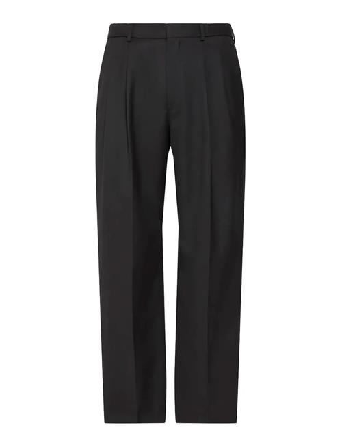 Calvin Klein | Wide Leg Travel Twill Wool Trous | 30