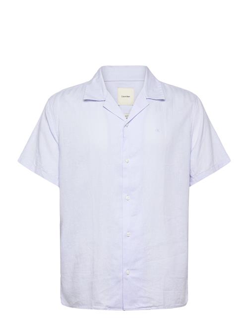 Calvin Klein | Ss Camp Collar Solid Linen Class | XS