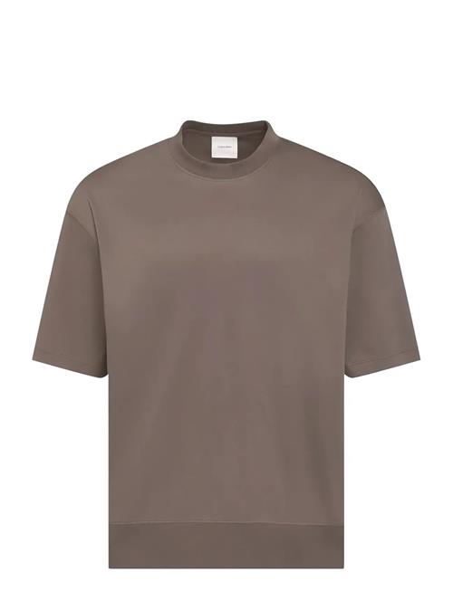 Calvin Klein | Ss Mercerized Interlock Cuff Cre | XL