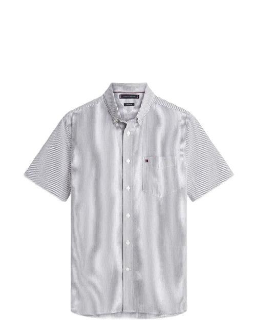 Tommy Hilfiger | Seersucker Bengal Stripe Shirt | M