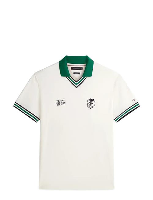 Tommy Hilfiger | V Neck Pique Relaxed Fit Polo | M