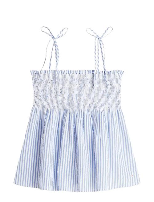 Tommy Hilfiger | Swimshop Seersucker Smocked Top | XL