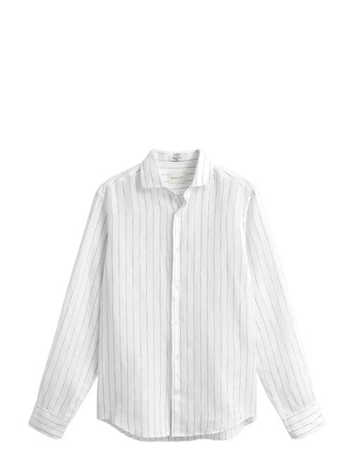 GANT | Reg Linen Stripe Shirt | L