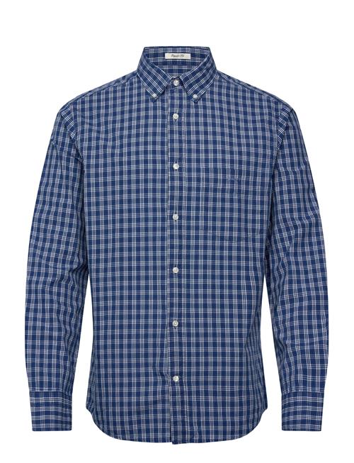 GANT | Reg Indigo Check Shirt | XXL
