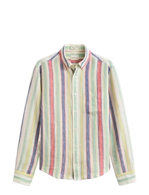 GANT | Reg Multistripe Linen Shirt | XXXL