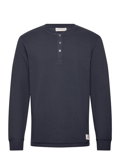 GANT | Washed Waffle Henley | M