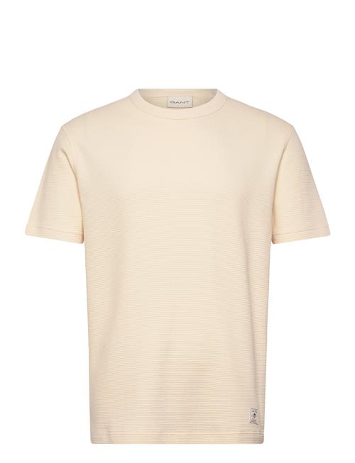 GANT | Washed Waffle Ss Tshirt | XXL