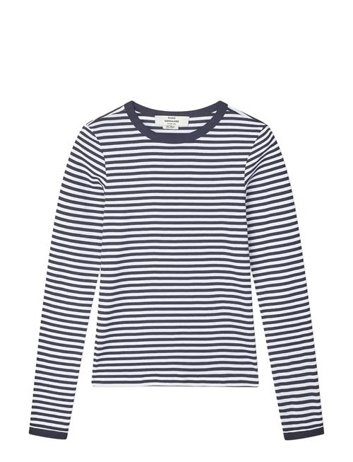 Mads Nørgaard | Grace Jersey Stripe Camille Tee Ls | XS