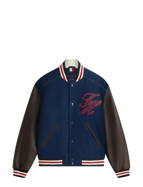 Tommy Hilfiger | Leather Varsity Jacket | XXL