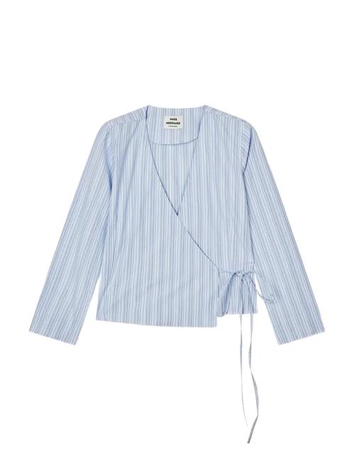 Mads Nørgaard | Mia Poplin Pam Wrap Top | 38