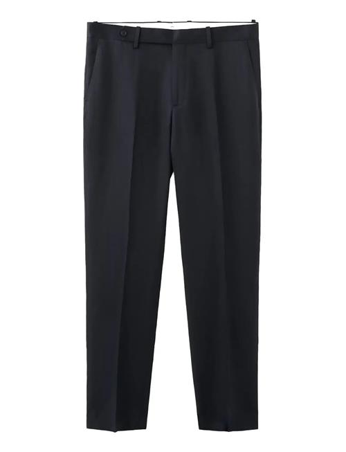 Mango | Slim-Fit Lyocell Linen Trousers | 42