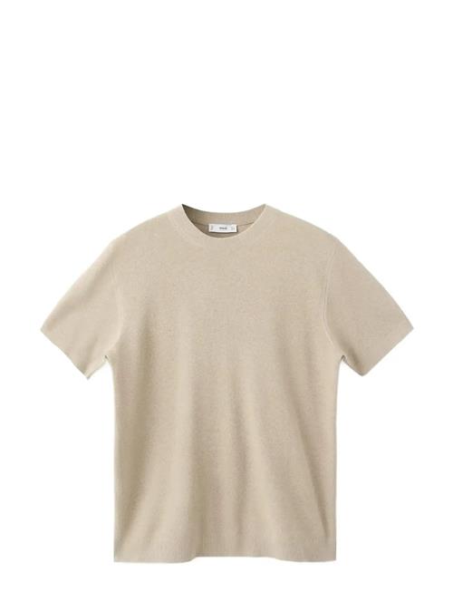 Mango | Cotton Fine-Knit T-Shirt | M