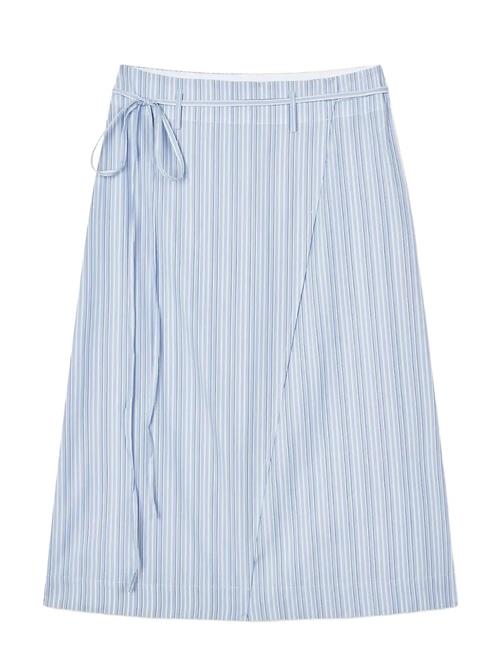 Mads Nørgaard | Mia Poplin Marty Wrap Skirt | 34