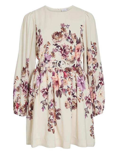 Vila | Visofila Pla O-Neck Ls Short Dress/Dc/Ln | 36