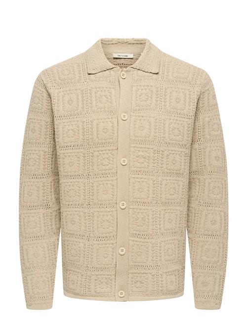 ONLY & SONS | Onsbart Life Rlx 5 Ls Shirt Knit | XL