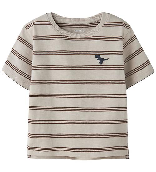 Name It T-shirt - NmmVoby - Chateau Gray/Chestnut