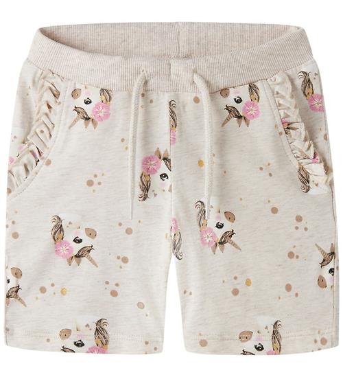 Name It Shorts - NmfJalisa - Peyote Melange m. Glimmer