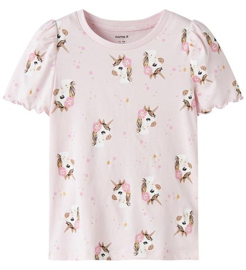 Name It T-shirt - NmfJalisa - Cradle Pink m. Glimmer