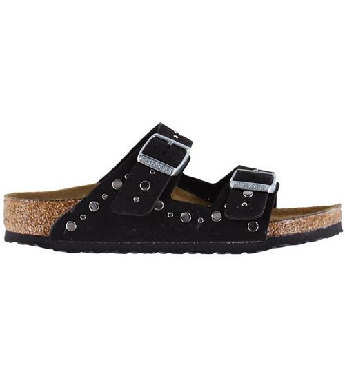 Birkenstock Sandaler - Arixona Rivet - Soft Birki Black