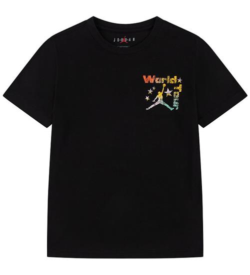 Jordan T-shirt - World Tour - Sort m. Print