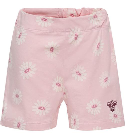 Hummel Shorts - Pale Lilac m. Blomster