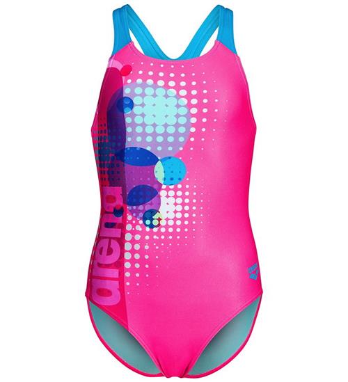 Arena Badedragt - Pro Back - Shocking Pink Multi/Shocking Pink/T