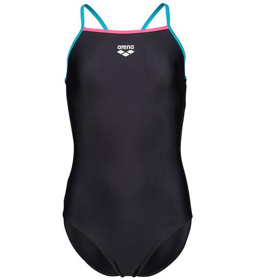 Arena Badedragt - Light Drop - Sort/Eyeblush/Shocking Pink