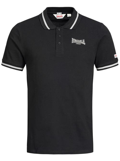 LONSDALE Bluser & t-shirts 'Causton'  sort / hvid