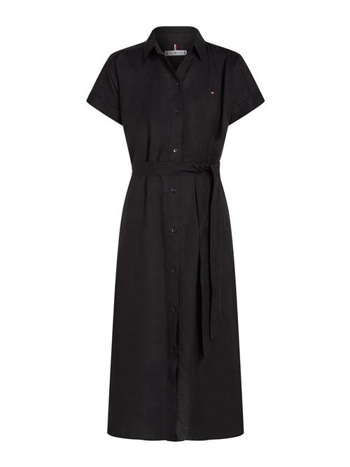 TOMMY HILFIGER Blusekjole 'ESS'  sort