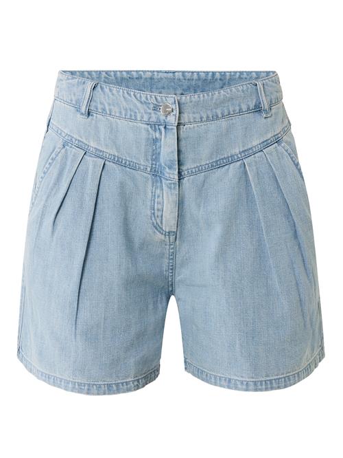 MEXX Jeans med lægfolder  blue denim