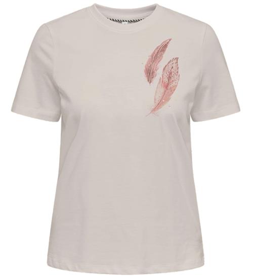 ONLY Shirts 'ONLKITA'  beige / lyserød / gammelrosa