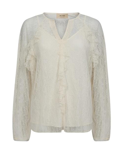 MOS MOSH Bluse 'MMEika'  ecru